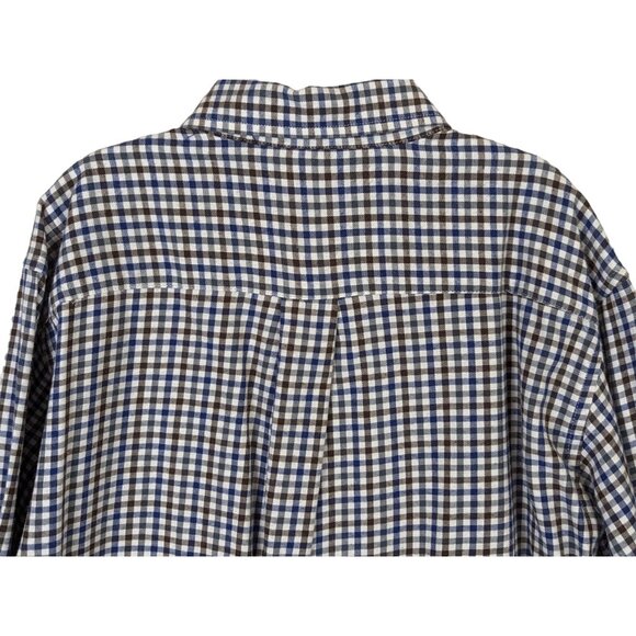 Class Club Boys size 14 16 Button Front Fit Long Sleeve All Cotton Size 14 to 16 - Picture 8 of 9